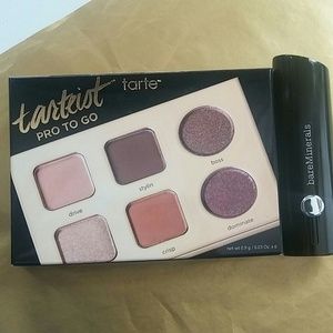 Bare minerals moxie/get ready & tartiest pro to go